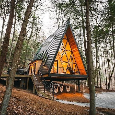 Dunlap Hollow A-Frame Rockbridge Eksteriør billede
