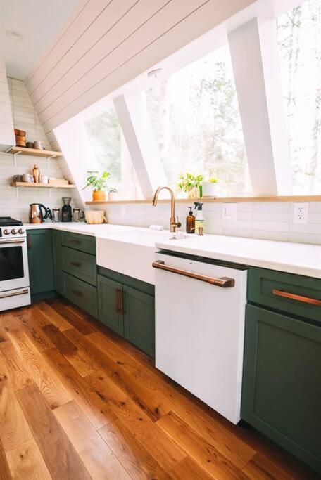 Dunlap Hollow A-Frame Rockbridge Eksteriør billede