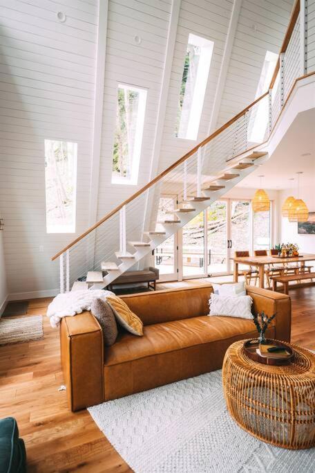 Dunlap Hollow A-Frame Rockbridge Eksteriør billede