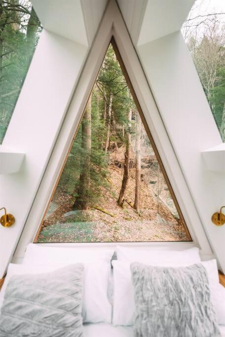 Dunlap Hollow A-Frame Rockbridge Eksteriør billede