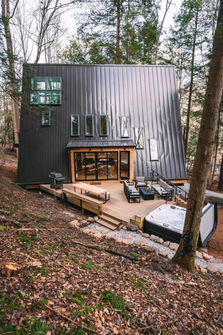 Dunlap Hollow A-Frame Rockbridge Eksteriør billede