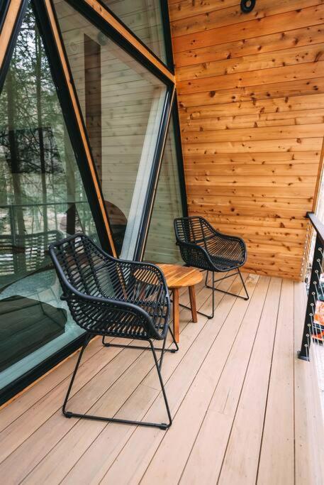 Dunlap Hollow A-Frame Rockbridge Eksteriør billede