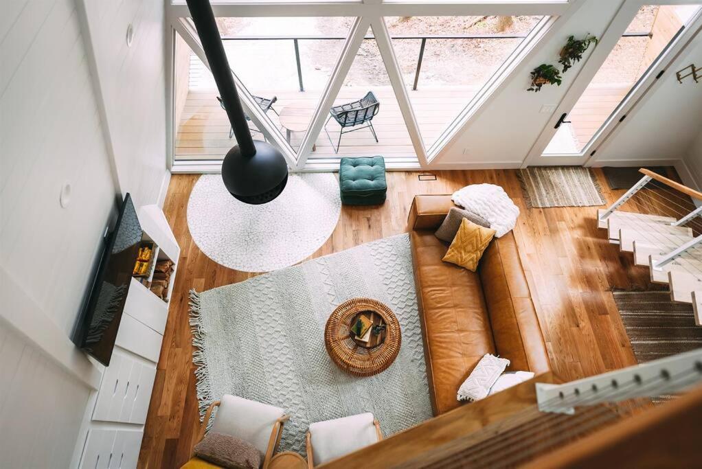 Dunlap Hollow A-Frame Rockbridge Eksteriør billede