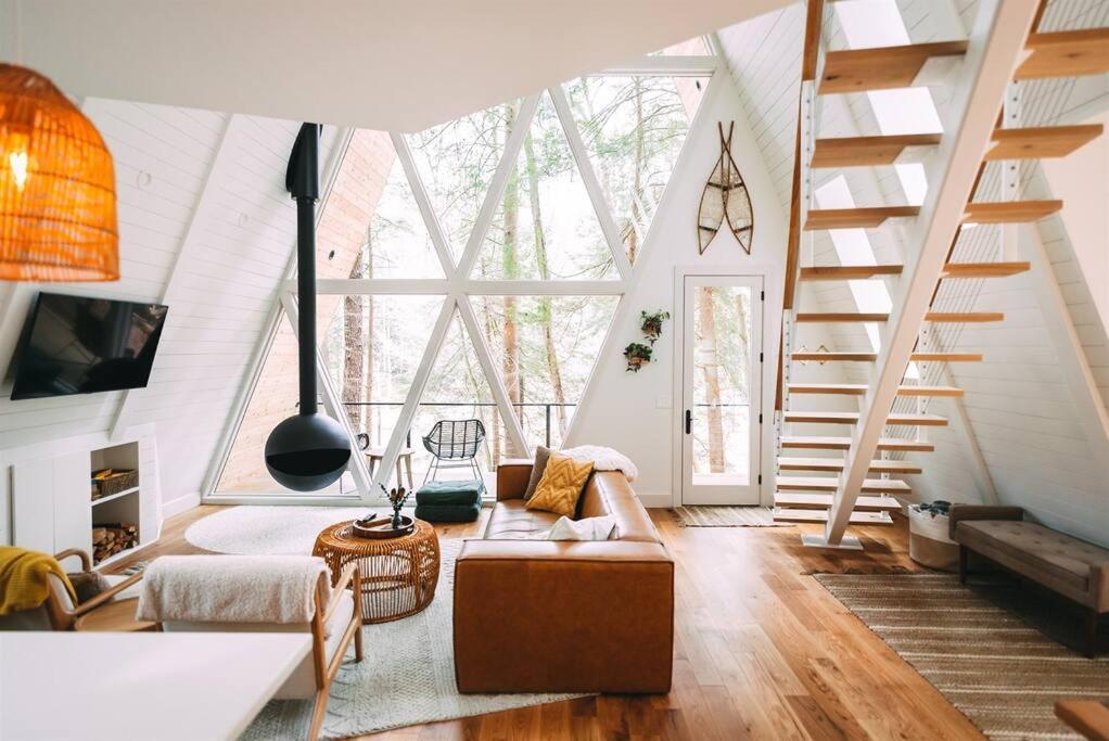Dunlap Hollow A-Frame Rockbridge Eksteriør billede