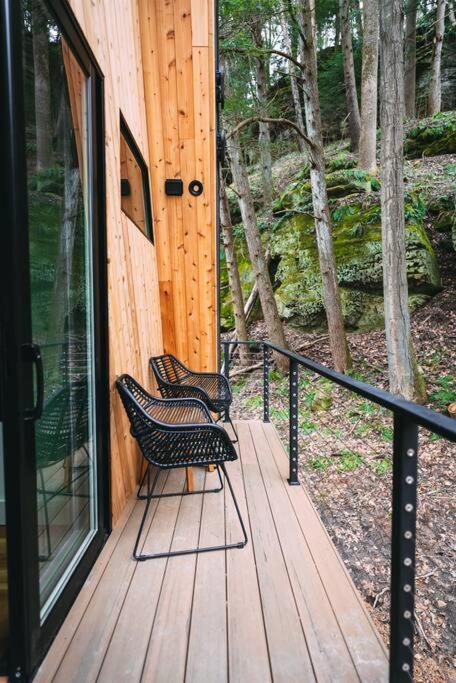 Dunlap Hollow A-Frame Rockbridge Eksteriør billede