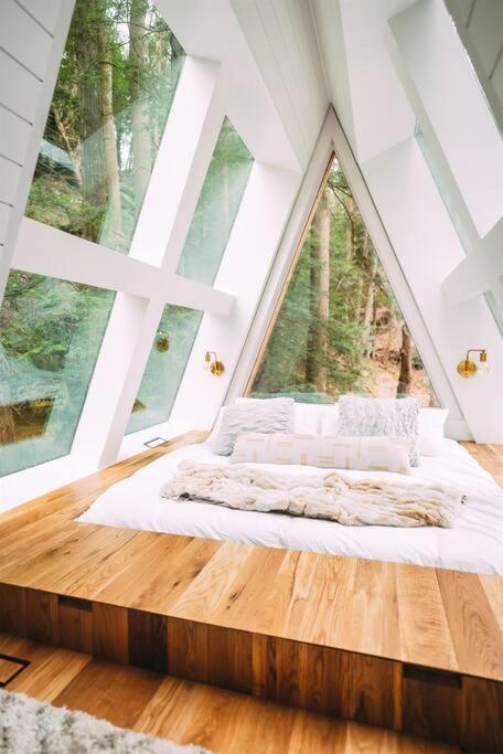 Dunlap Hollow A-Frame Rockbridge Eksteriør billede
