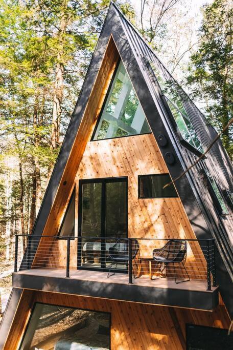Dunlap Hollow A-Frame Rockbridge Eksteriør billede